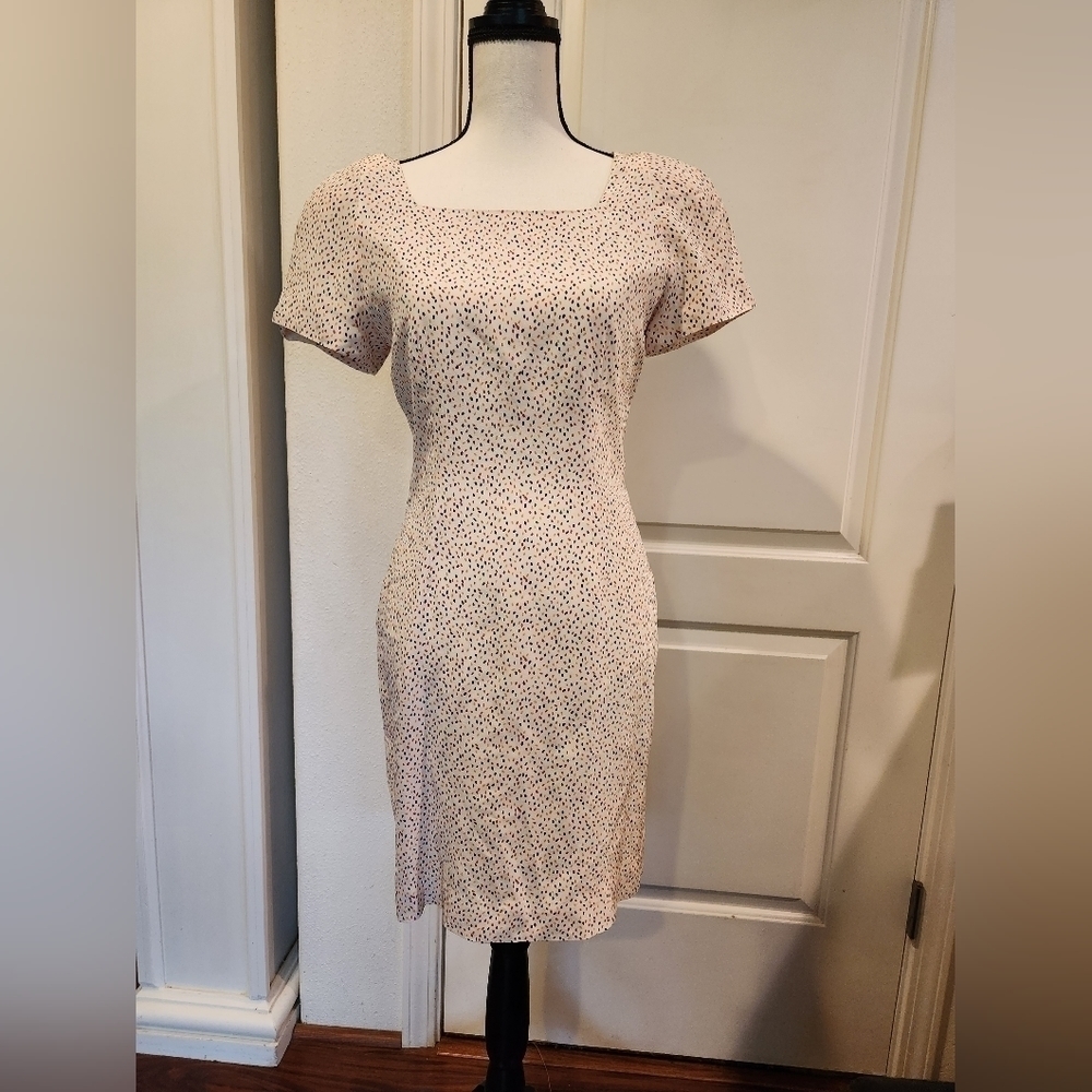 Vintage Ann Taylor Confetti Dress Size 2